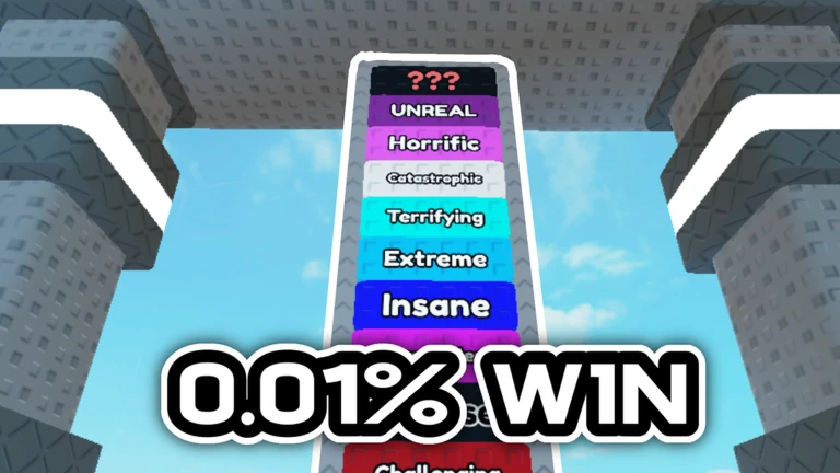 Builder's Difficulty Chart Obby - Obby Wiki