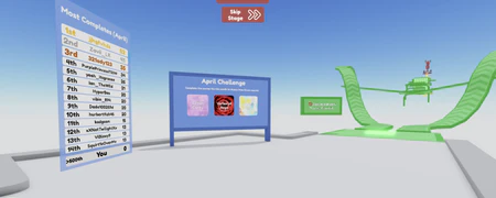 Master's Difficulty Chart Obby Monthly Obby April 2026 (starting point)